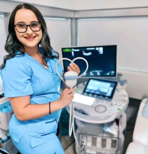 Janelle, Lead Sonographer